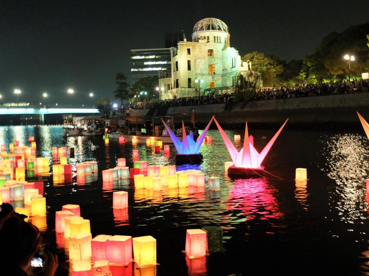 Precent City Bil Honkawa Hiroshima Bagian luar foto
